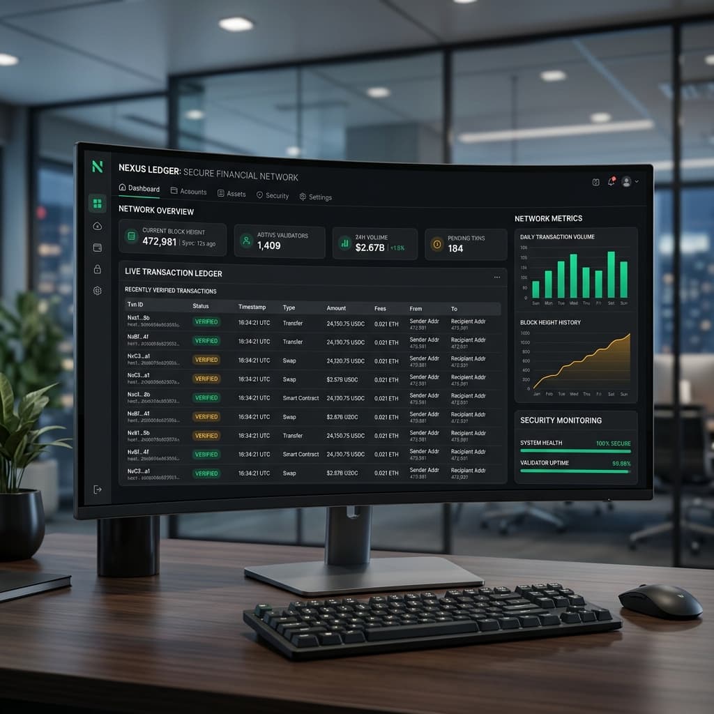 FinTech Platform Mockup