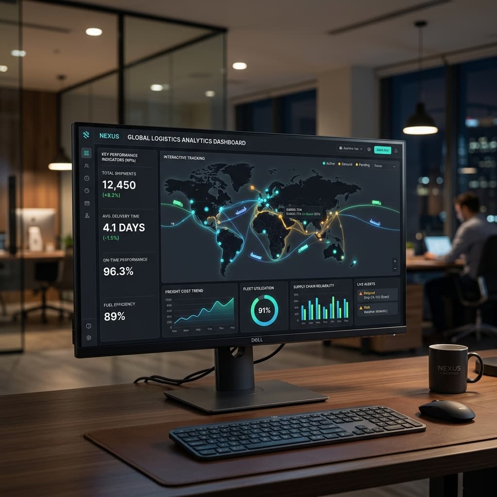 Logistics Platform Mockup